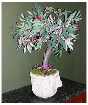 Olive Tree Topiary